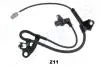 ABS211 Датчик, частота обертання колеса ABS-211 JAPANPARTS JAPANPARTS підбір по vin на Brocar