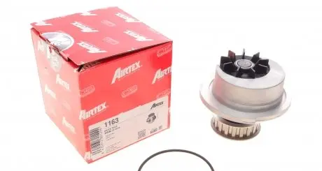 1163 Помпа воды Opel Corsa A/Kadett D/E/Ascona B/C 1.3/1.3N/1.3S 79-89 AIRTEX підбір по vin на Brocar