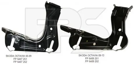 FP6409252 Ремчастина Панелі SK OCTAVIA FPS підбір по vin на Brocar