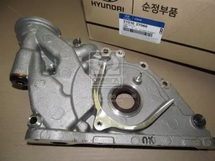2131027060 Насос масляний в зборі з перед.кришкой (вир-во Mobis) HYUNDAI / KIA підбір по vin на Brocar