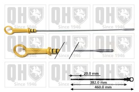 QOD161 Щуп масляный QUINTON HAZELL подбор по vin на Brocar