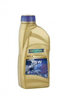 1221104001 Смазка RAVENOL 75W MTF-3 1L RAVENOL підбір по vin на Brocar