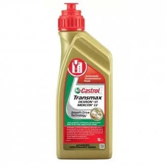 RBTXD6LV12X1L 1л Transmax Dexron VI Mercon LV Масло трансмис. синт.JASO1A, ATF SP-IV CASTROL підбір по vin на Brocar