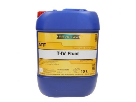 1212102010 Смазка RAVENOL ATF T-IV FLUID 10L RAVENOL підбір по vin на Brocar