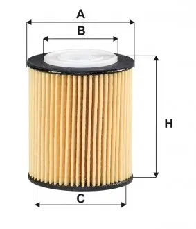 WL7555 Фільтр масляний WIX FILTERS підбір по vin на Brocar