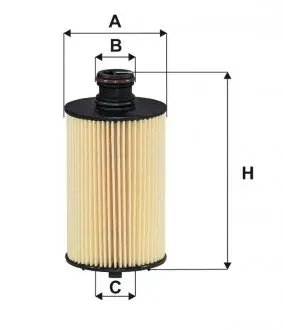 WL7554 Фильтр масляный WIX FILTERS підбір по vin на Brocar