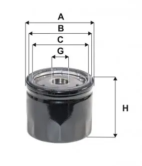 WL7529 Фільтр масляний WIX FILTERS підбір по vin на Brocar