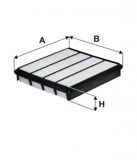 WA9819 Фільтр повітря WIX FILTERS підбір по vin на Brocar