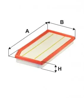 WA9926 Фільтр повітря WIX FILTERS підбір по vin на Brocar