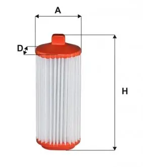 WA9857 Фильтр воздушный WIX FILTERS подбор по vin на Brocar