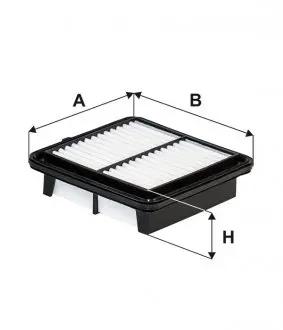 WA9894 Фільтр повітря WIX FILTERS підбір по vin на Brocar