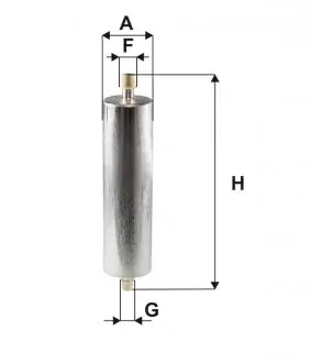 WF8528 Фільтр палива WIX FILTERS підбір по vin на Brocar