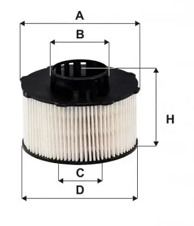 WF8539 Фільтр палива WIX FILTERS підбір по vin на Brocar