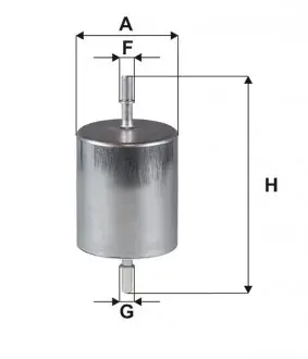 WF8532 Фільтр палива WIX FILTERS підбір по vin на Brocar