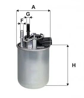 WF8519 Фильтр топлива WIX FILTERS підбір по vin на Brocar