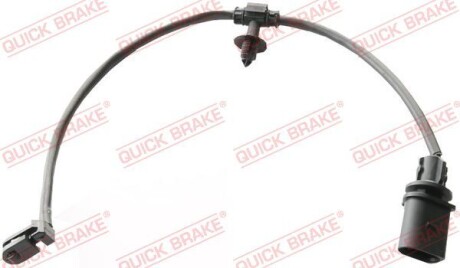 WS0450A Датчик износа тормозных колодок (задних) Audi A6/A7/E-tron/Q5 16- (L=350mm) QUICK BRAKE підбір по vin на Brocar