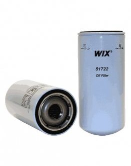 51722 Фильтр масляный 51722 HD (Вир-во Wix-Filtron) WIX FILTERS підбір по vin на Brocar