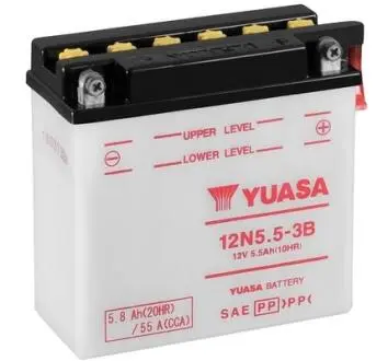 12N553B Аккумулятор YUASA підбір по vin на Brocar
