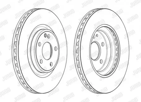 563163JC TARCZA HAM./PRZ/ MERCEDES BENZ A-CLASS 1 2- JURID подбор по vin на Brocar