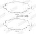573211J Гальмівні колодки, дискове гальмо (набір) JURID підбір по vin на Brocar