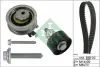 530059211 Комплект ГРМ (ремень + ролик) AUDI A1, A1 CITY CARVER, A3, A4 B9, A5, Q2, Q3 CUPRA LEON SEAT ALHAMBRA, ARONA, ATECA, IBIZA IV, IBIZA IV SC, IBIZA IV ST, IBIZA V, LEON, LEON SC 1. INA підбір по vin на Brocar