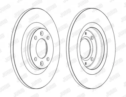 563162JC TARCZA HAM./TYŁ/ PEUGEOT 308 JURID подбор по vin на Brocar
