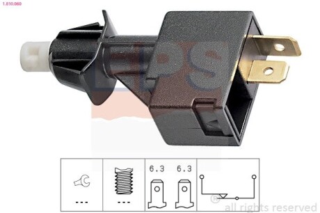 1810060 Выключатель стоп-сигнала EPS подбор по vin на Brocar