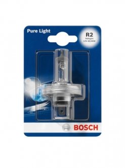 1987301021 Автолампа Bosch 1987301021 Pure Light R2 P45t 40 W 45 W прозрачная BOSCH подбор по vin на Brocar