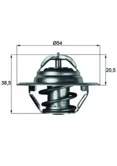 TX387D Термостат MAHLE / KNECHT підбір по vin на Brocar