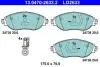 Klocki hamulcow LD2633 13.0470-2633.2