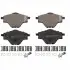 62116242 Колодки тормозные (задние) Citroen C4/Peugeot 308 13-/3008/5008 16-/508 18- (Bosch) SWAG підбір по vin на Brocar