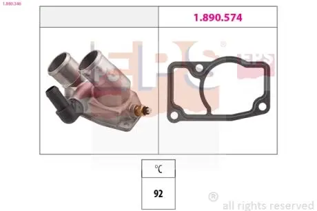 1880346 Термостат EPS подбор по vin на Brocar