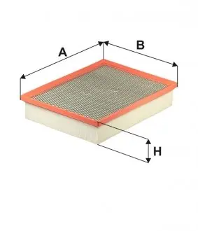 WA9929 Фильтр воздушный WIX FILTERS подбор по vin на Brocar