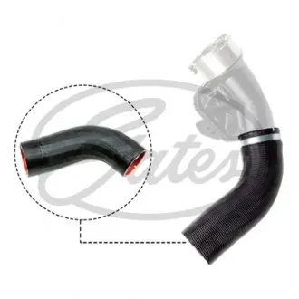 091241 Przewód turbo GATES підбір по vin на Brocar