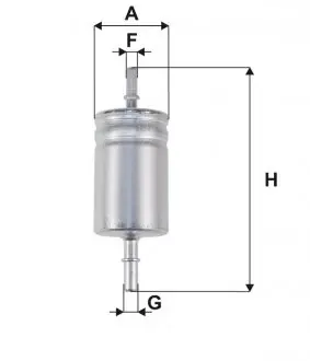 WF8564 Фільтр палива WIX FILTERS підбір по vin на Brocar