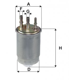 WF8558 Фильтр топлива WIX FILTERS подбор по vin на Brocar