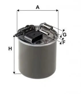 WF8513 Фільтр палива WIX FILTERS підбір по vin на Brocar