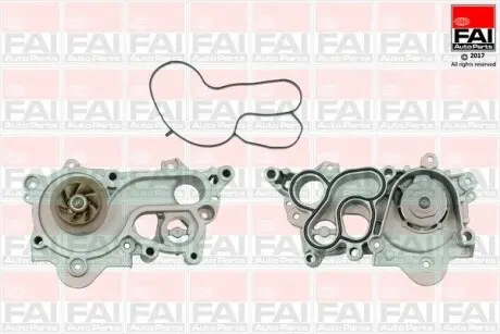 WP6664 Водяна помпа VW JETTA, GOLF 1.0/1.4TFSI 12- AUDI A1 1.0/1.4TFSI 14- FAI AUTOPARTS підбір по vin на Brocar