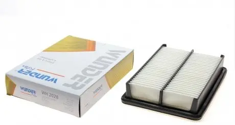WH2028 Фильтр воздушный Hyundai H-1 II 2.4 i 2.5 CRDi/TDCi 07- WUNDER FILTER підбір по vin на Brocar