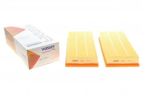 WH1051 Фильтр воздушный Land Rover Discovery IV-V/Range Rover III-IV/Range Rover Sport 3.0-5.0 09-(к-кт 2ш) WUNDER FILTER подбор по vin на Brocar