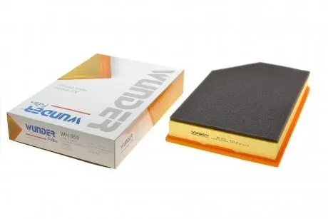 WH859 Фільтр повітряний Volvo V60/V70/S80/S60/XC60/XC70 06- WUNDER FILTER підбір по vin на Brocar