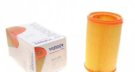 WH600 Фільтр повітряний Alfa Romeo/Lancia Lybra 1.6/1.9 JTD 99- WUNDER FILTER підбір по vin на Brocar