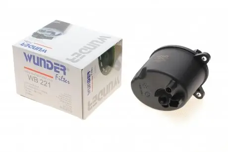 WB221 Фільтр паливний Citroen C5/C6/Ford Mondeo 2.2 TDCI 06- WUNDER FILTER підбір по vin на Brocar