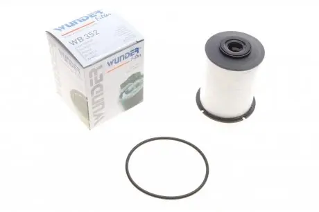 WB352 Фільтр паливний Chevrolet Aveo 1.3D 11-/Opel Mokka 1.6-1.7CDTI 12- WUNDER FILTER підбір по vin на Brocar