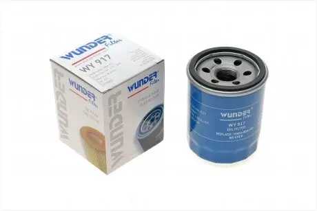 WY917 Фильтр масляный Honda Accord/Civic 89- WUNDER FILTER подбор по vin на Brocar