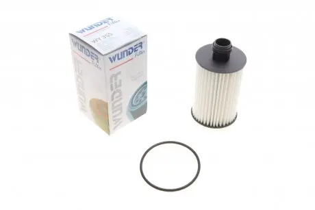WY355 Фільтр масляний Chevrolet Captiva/Cruze/Orlando/Opel Antara 2.0D/2.2D 10-/Dodge Ram 1500 3.0CRD 18- WUNDER FILTER підбір по vin на Brocar