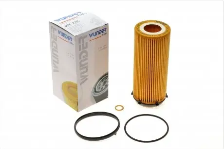 WY225 Фильтр масляный BMW 3 (E90/E91/E92/E93)/5 (F10/F11) (F07)/7 (F01/F02/F03/F04)/X5 (E70)/X6 (E71) 08- WUNDER FILTER подбор по vin на Brocar