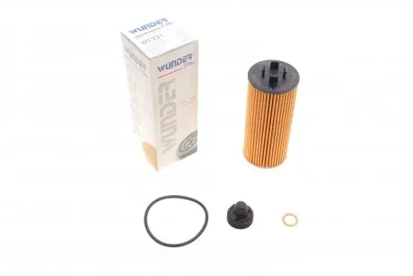WY231 Фільтр масляний BMW X1 (F48) 1.8-2.0i 14-/Mini Cooper 13- WUNDER FILTER підбір по vin на Brocar