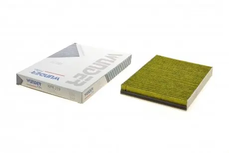 WPK219 Фільтр салону Land Rover Discovery Sport/Evoque 14-/Freelander 2 /Volvo S60 II/S80 II 06- (вугільний) WUNDER FILTER підбір по vin на Brocar