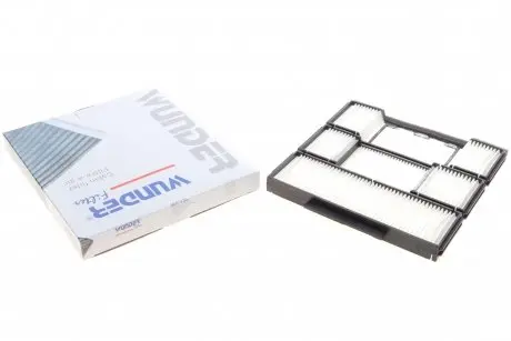 WP904 Фільтр салону Toyota Corolla 1.3-2.0D 92-02 WUNDER FILTER підбір по vin на Brocar